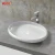 Import KKR solid surface artificial stone marble white and concrete color bathroom above under basin sink from China
