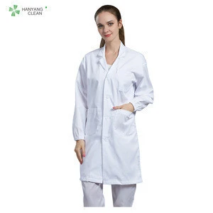 Lab Cotton coat for hospital doctor nurse uniform