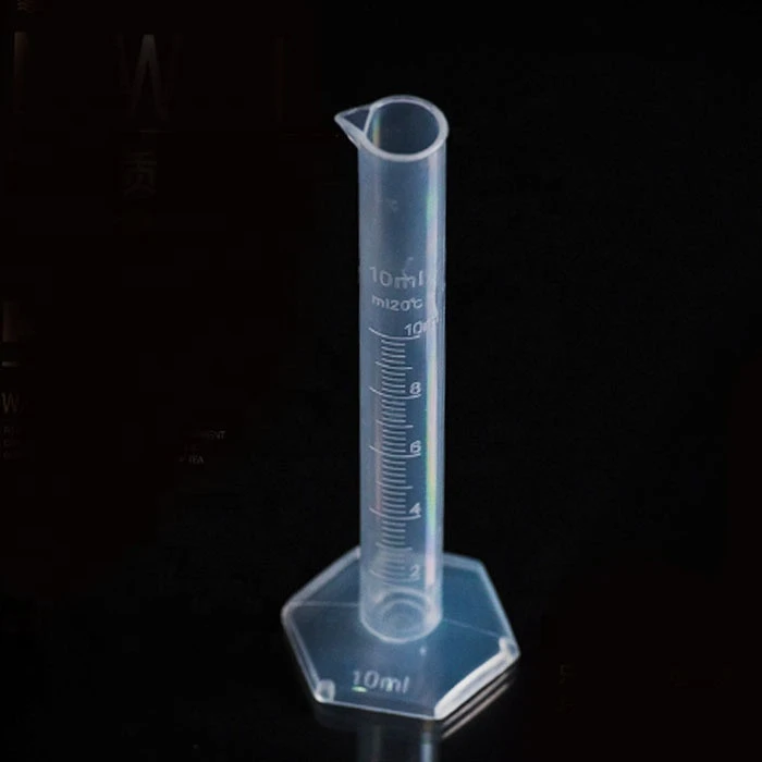 Labs 100ml 50g Clear Plastic Graduated Measuring Cylinder
