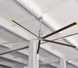 Large 24ft 7.3m hvls big Industrial ceiling ventilating fan