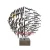 Large Sculpture  Wholesale Custom  3D Stainless Steel Abstract Sculpture For Sale  Stainless Steel Fish Ball