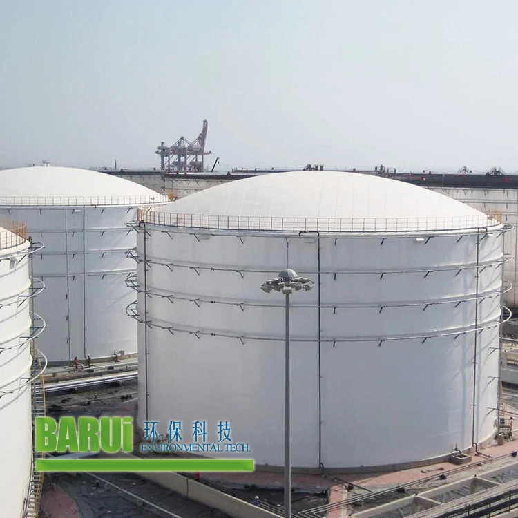 large storage dome roof tanks for petroleum chemicals