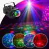 Laser beam stage lighting magical ball sound auto control party beam disco light