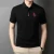 Import latest OEM customized colorful embroidery logo button placket short sleeve cotton soft men polo shirt from China
