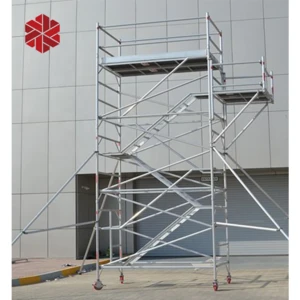 layer scaffold tower system ringlock layer scaffolding in ladder 12m construction used steel scaffold tower system for sale