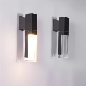 LED Contemporary contracted Up down light Corridor courtyard outdoor wall lamp