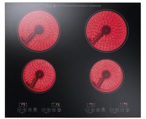 LED Display Four Furnaces Induction Cooker
