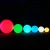 Import led glow ball swimming pool floating ball light led waterproof garden led ball from China