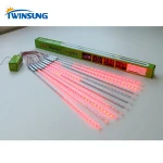 LED Window Curtain String Light, LED Icicle Light String, Warm White Fairy Light String for Indoor Outdoor Wall Decoration