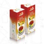 Lemon tea_flavored black tea_tea bags