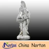 life size Stone Carvings and Sculptures white marble statue of hindu god ganesh NTMS0249R