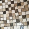 Light emperador Cream Marfil square marble mosaic tile