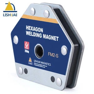 LISHUAI 55Lbs/110Lbs Powerful Multi-angle Welding Magnet/Hexagonal Magnetic Welding Holder/Welding Positioner Accessory FM2