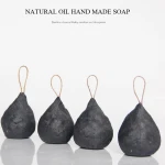Lithospermum and Bamboo Charcoal Essential Oil Handmade Soap essential oil toilet soap handmade natural