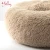 Import Long Faux Fur Fabric Dog Bed Comfortable Washable Pet Cushion Bed Donut Luxury Round Dog Bed from China