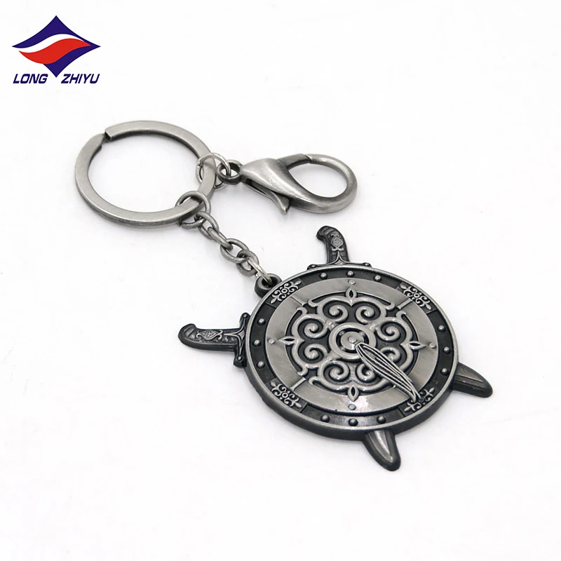 Longzhiyu 13 years manufacturer stethoscope keychain spiral keychain set keyring self defense key chain rome keychain
