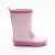 Import Lovely Pink 3D Rabbit Decoration Girls Rubber Rain Boots Wellies Wellington for Children from China