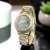 Import Lovers weared Japan Movement luxury wrist watch steel jade mechanical watches from China