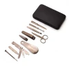 Low price 10 pcs Stainless Steel Nail Clipper Set with knife earpick files scissors