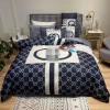 Luxury Comforter Full King Queen Size Hotel Modern Tencel Designers Bed Sheet Duvet Cover Bedding Set