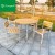 Luxury Teak Wood Outdoor Furniture Garden Dining Table Set Patio Wooden Dining Set Teak Chair