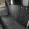 Luxury Washable Pet Dog Car Seat Cover Anti-slip Quilted Cross Stitch Pet Protector Cover