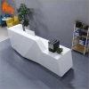 luxury wholesale reception desk, customized white reception desk price