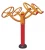 Import GYM EQUIPMENT/ OUTDOOR PLAYGROUND /PARK /GARDEN USE ADULT TAI CHI RELAX FITNESS EQUIPMENT from China