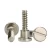 Import M2 M4 M5 M6 A2-70 A2-80 Stainless Steel Cross Flat Head Screw from China