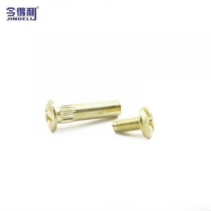 M6 Connecting Furniture Combination Cam Bolt Double Ended Fitting Screw
