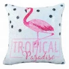 Magic Mermaid Design Flamingo Reversible Sequin Pillow Case Home Decorative Sofa Seat Animal Flamingo Throw Pillow Cover Cushion
