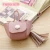 Import Malaysia factory sale hot sale wallet promotional fashion small size vintage leather coin purse with cute tassel from China