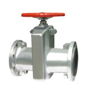Manual Stainless Steel Flange Pinch Valve