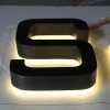 Manufacture Custom 3D LED Backlit Outdoor Advertising Channel Acrylic Logo Sign