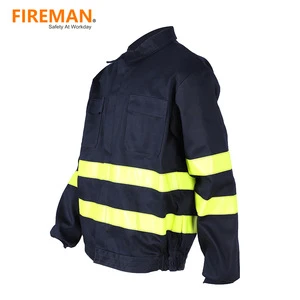 Manufacture Flame Retardant anti-static Safety Jacket For Industrial Coal Mining Workwear