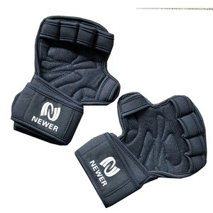 Manufacturer cheap men xxxl custom logo fitness weight lifting gloves with wrist wraps
