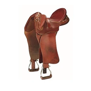 Manufacturer Indian  Leather Stock  Saddle For Export