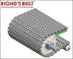 Material Handling Equipment Parts Modular Plastic Conveyor Belt
