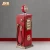 Import MDF CD DVD Storage Rack Decorative Wooden Cabinet Wood Floor Cabinet Gas Pump Red Color from China