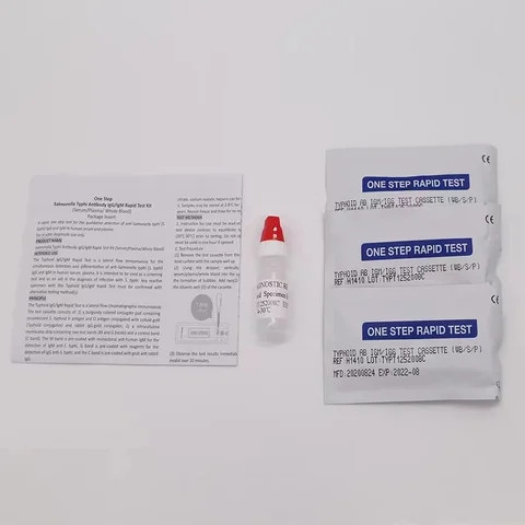 Buy Medical Instrument Home Hospital Typhoid Test Kit Antigen Rapid ...