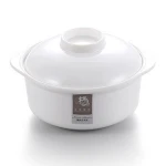 Melamine Rice Soup Tureen with Handles