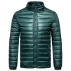 Men 90% Down 10% Feather Content Thin Ultra Light Down Jacket Winter Long Sleeve Solid Fashion Down Jacket For Winters