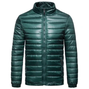 Men 90% Down 10% Feather Content Thin Ultra Light Down Jacket Winter Long Sleeve Solid Fashion Down Jacket For Winters