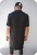 Import Mens Black Plain Extended Tee Lightweight and Soft Tall Tee Custom Blank Short Sleeve Lonline T-shirt Wholesale from China