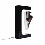 mens casual shoes magnetic levitation floating  retail top selling levitating shoe display stands/shoes display rack