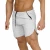 Mens Gym Shorts Loose Workout Shorts with Pockets Fitness Training Running Pants with Zipped Side Pockets