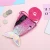 Import Mermaid tail  shaped flip reversible sequin  zipper wallet  change pouch coin purse from China