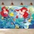 Import Mermaids Princess Backdrop Photography Kids Birthday Party Decoration Banner Photography Backdrop Photo Studio from China