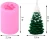 Import Merry Christmas Decorative Tools Food Grade Silicone Candle Mold from China