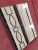 Import Metal bar insert marble design,golden waterjet metal inlay from China